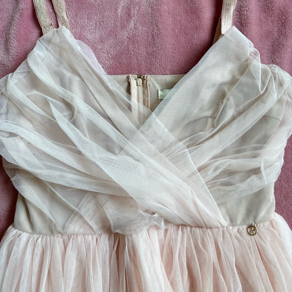Light Pink Tulle long Relish Dress Size M